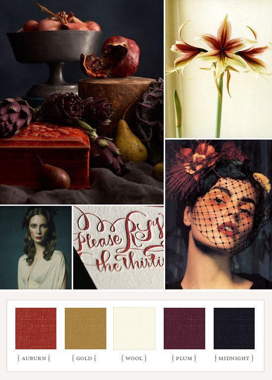 Dark Fall colors