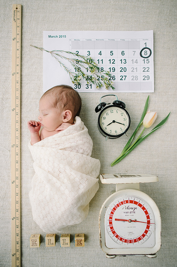 Spring Newborn Photos by Corrina Walker Photography | 100 Layer Cakelet