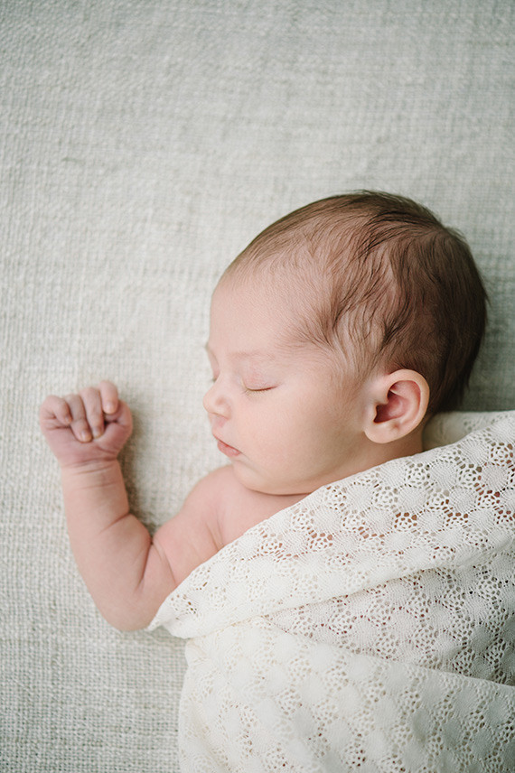 Spring Newborn Photos by Corrina Walker Photography | 100 Layer Cakelet