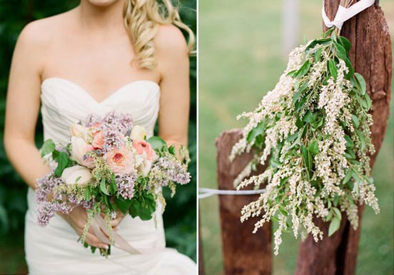 Light Purple, Pink and Cream Summery Bouquet