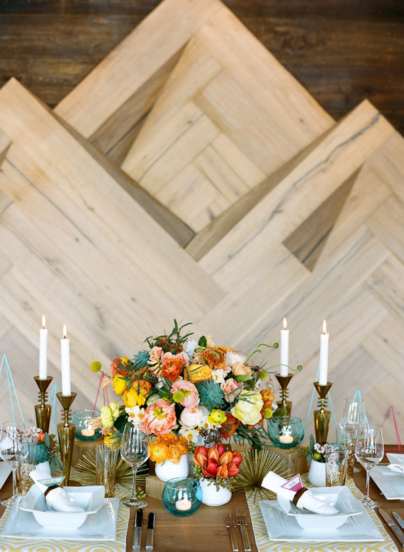 Midcentury modern wedding inspiration Wedding & Party Ideas 100