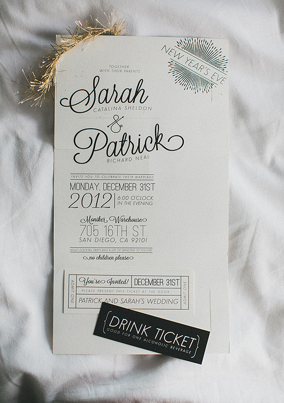 White and black invitation | Wedding & Party Ideas | 100 Layer Cake