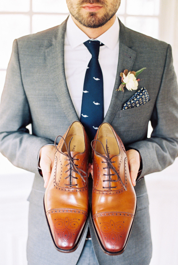 Classic men�s shoes and grey suit Wedding &amp; Party Ideas