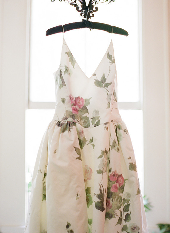 Floral reception dress | Wedding & Party Ideas | 100 Layer Cake