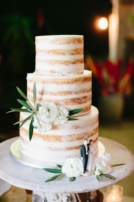 Naked wedding cake | Wedding & Party Ideas | 100 Layer Cake