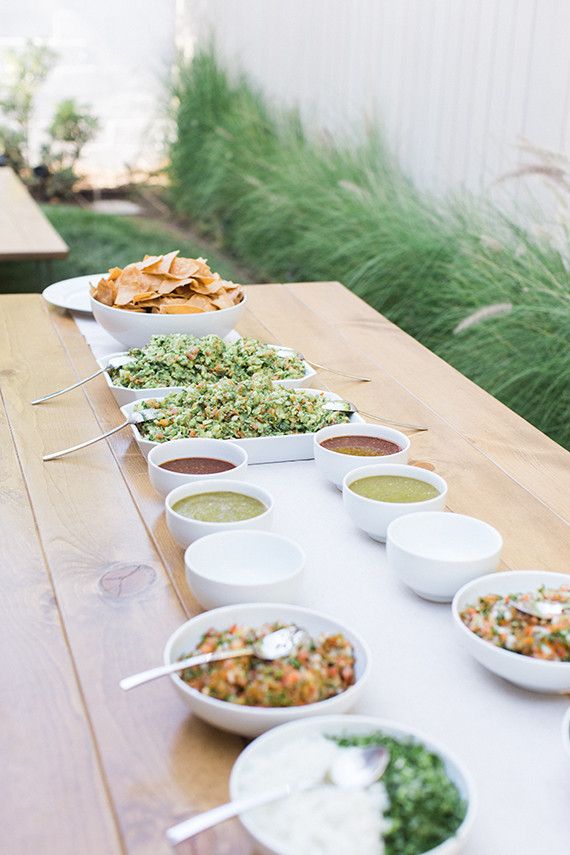 salsa bar Wedding & Party Ideas 100 Layer Cake