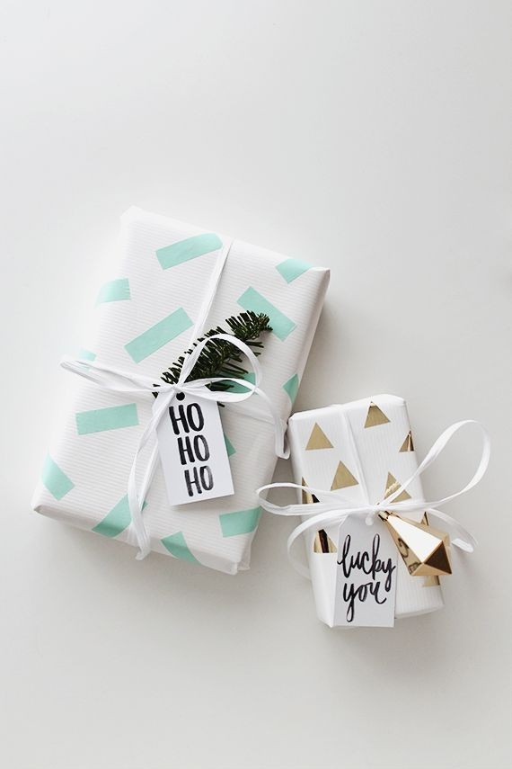 DIY Holiday gift wrap ideas Wedding & Party Ideas 100 Layer Cake