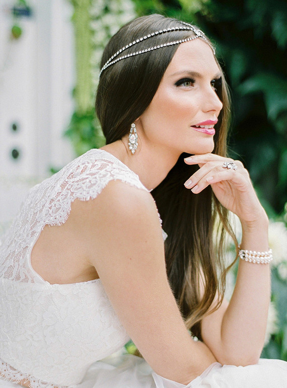 diy bridal headpiece