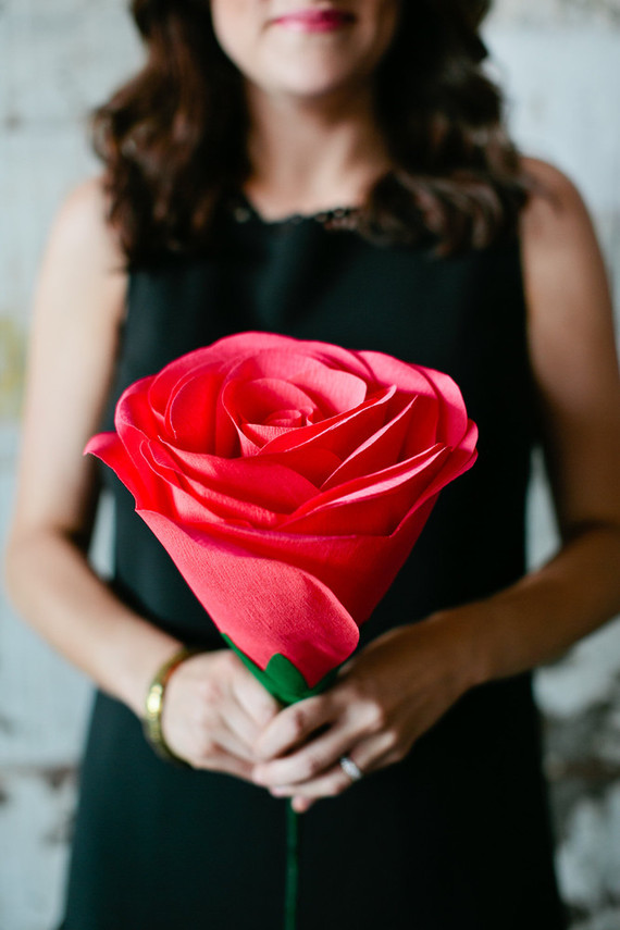 Crepe paper wedding bouquet Wedding & Party Ideas 100 Layer Cake