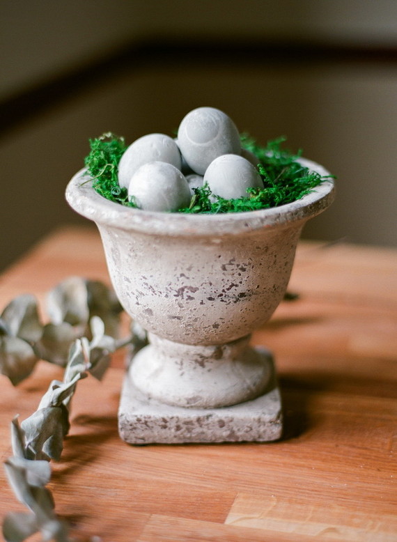 Cement easter eggs Wedding & Party Ideas 100 Layer Cake