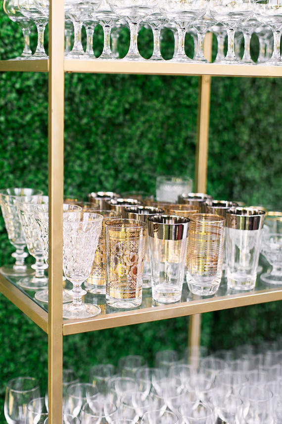 Vintage glassware Wedding & Party Ideas 100 Layer Cake