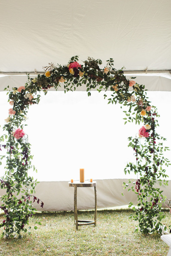 Floral arbor Wedding & Party Ideas 100 Layer Cake