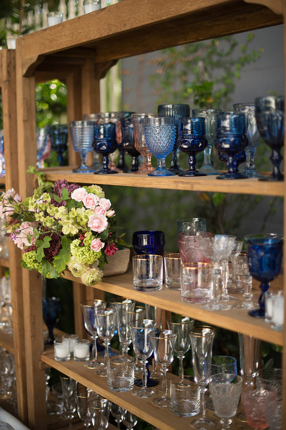 Vintage glassware Wedding & Party Ideas 100 Layer Cake