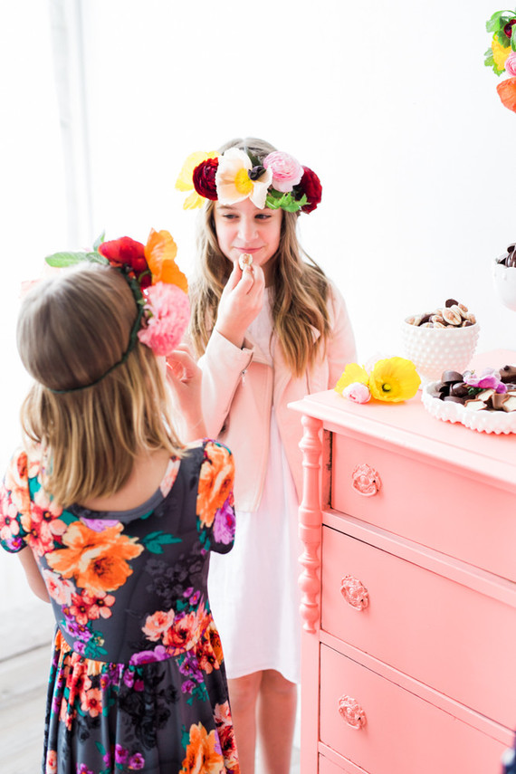 Floral motherdaughter brunch Wedding & Party Ideas 100 Layer Cake