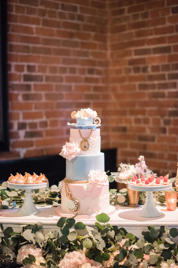 vintage dessert table Wedding & Party Ideas 100 Layer Cake