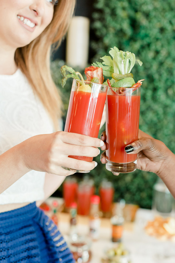 Bloody Mary holiday cocktail bar Wedding & Party Ideas 100 Layer Cake