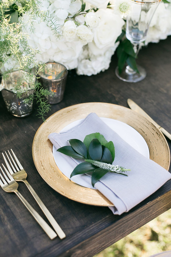 Green, white, and gold wedding ideas Wedding & Party