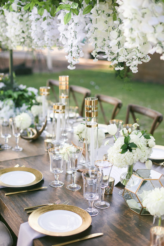 Green, white, and gold wedding ideas Wedding &amp; Party