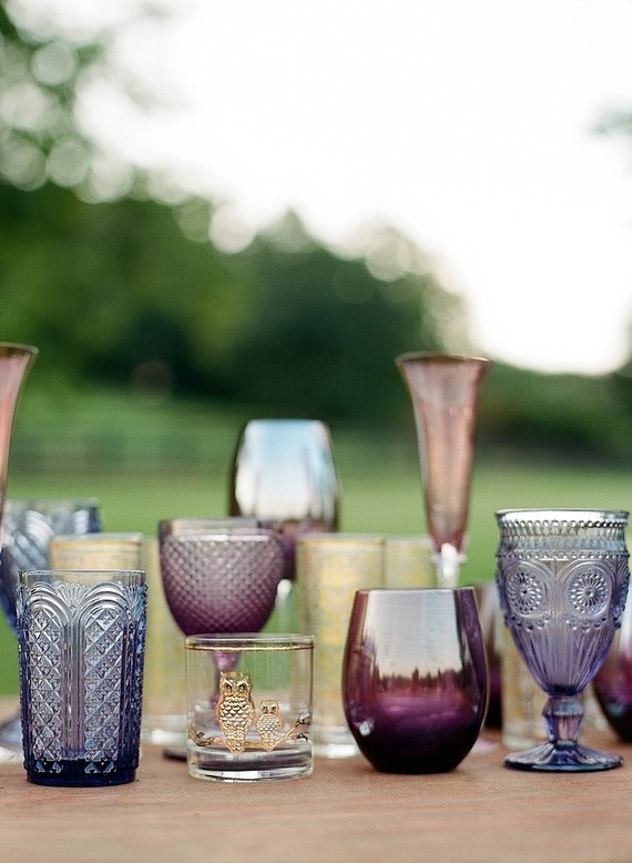 Vintage glassware Wedding & Party Ideas 100 Layer Cake