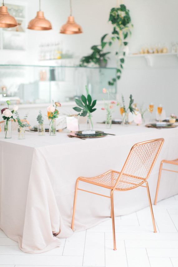 Modern bridal shower at a tea house Wedding &amp; Party