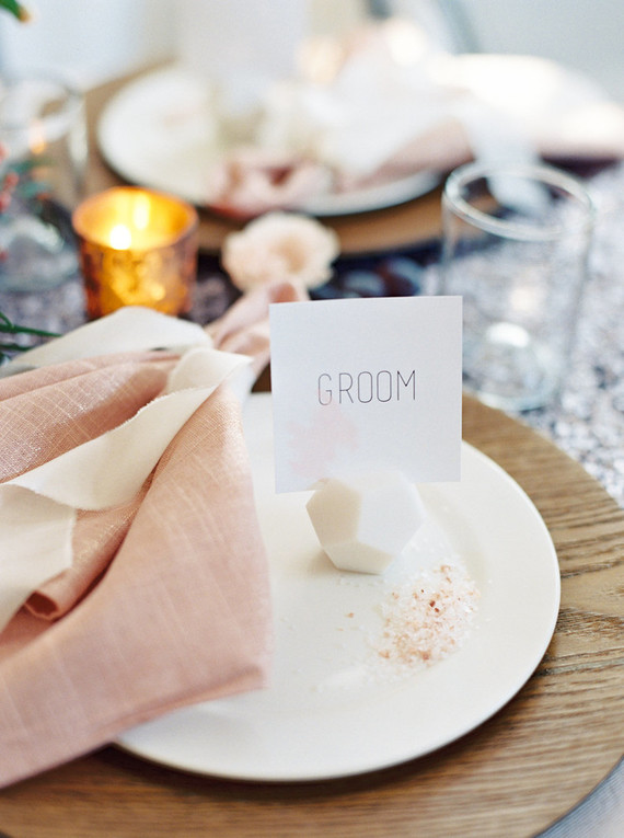Modern place setting Wedding & Party Ideas 100 Layer Cake