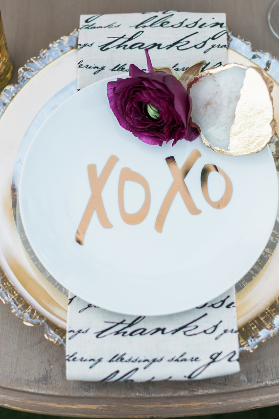 Valentine's Day place setting Wedding & Party Ideas 100 Layer Cake