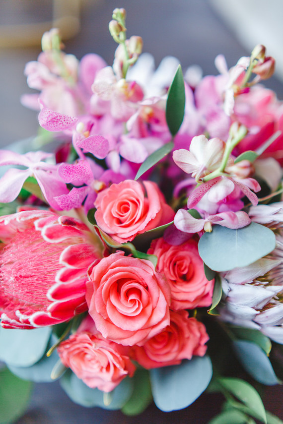 Bright pink flowers Wedding & Party Ideas 100 Layer Cake