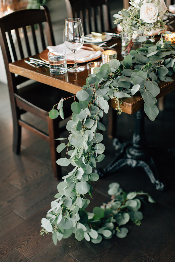 Eucalyptus garland Wedding & Party Ideas 100 Layer Cake