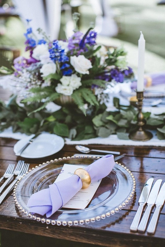 Tropical place setting Wedding & Party Ideas 100 Layer Cake