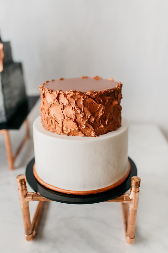 Copper wedding cake Wedding & Party Ideas 100 Layer Cake