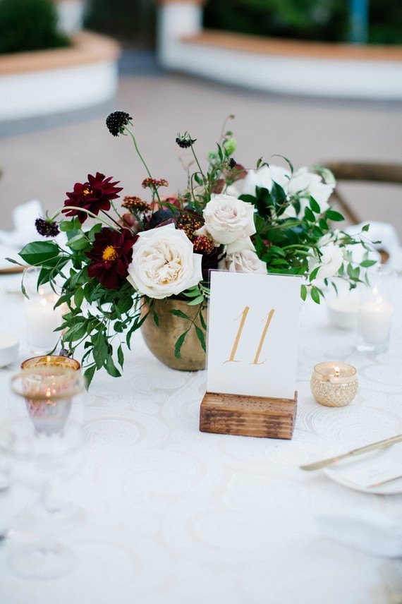 Wood block table numbers Wedding & Party Ideas 100 Layer Cake