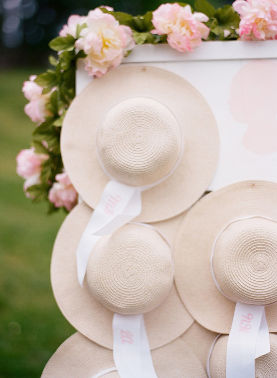straw hat party favors Wedding & Party Ideas 100 Layer Cake