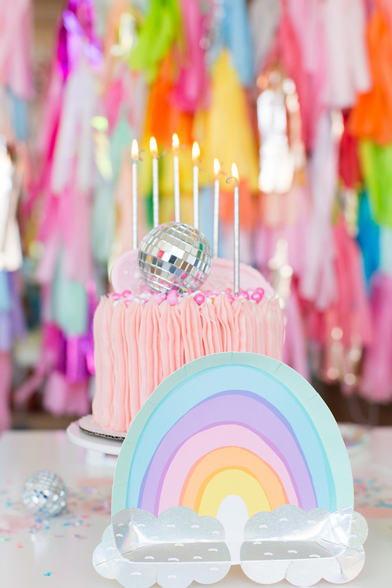 Rainbow pastel unicorn birthday party Wedding & Party Ideas 100 Layer Cake