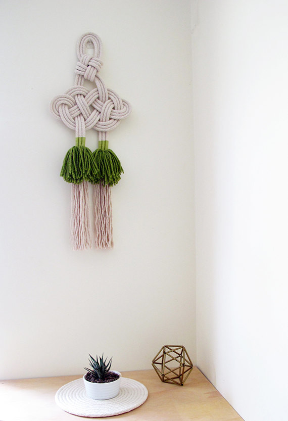 Knotted wall hangings Wedding & Party Ideas 100 Layer Cake