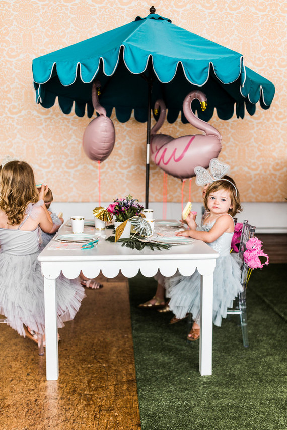 Palm Springs themed birthday party with THE Pink Door Wedding & Party