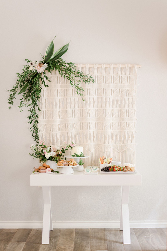 Botanical themed girl's baby shower Wedding & Party Ideas 100 Layer