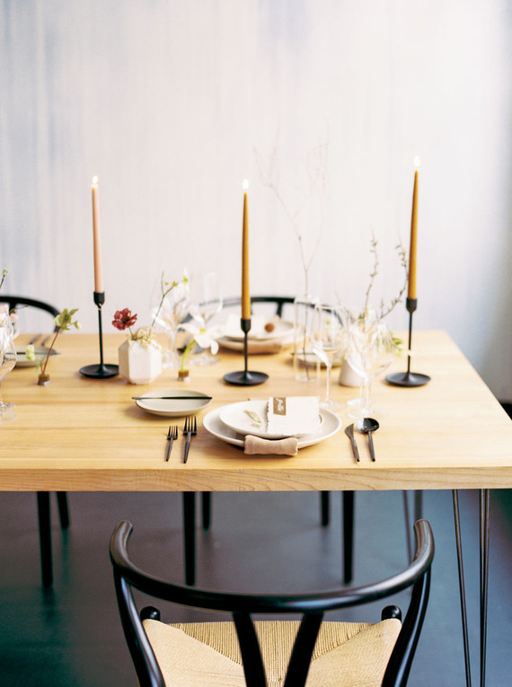 Modern place setting Wedding & Party Ideas 100 Layer Cake