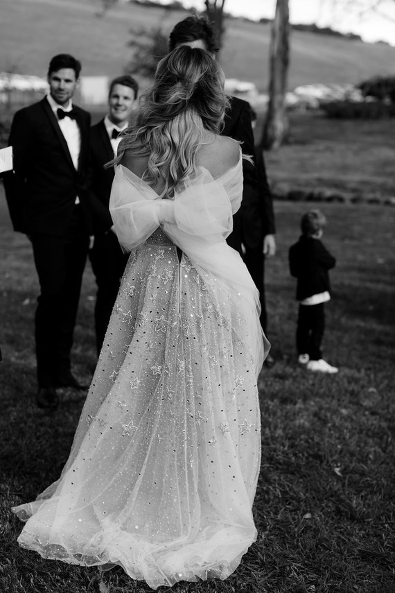 Tulle bow wedding dress | Wedding & Party Ideas | 100 Layer Cake