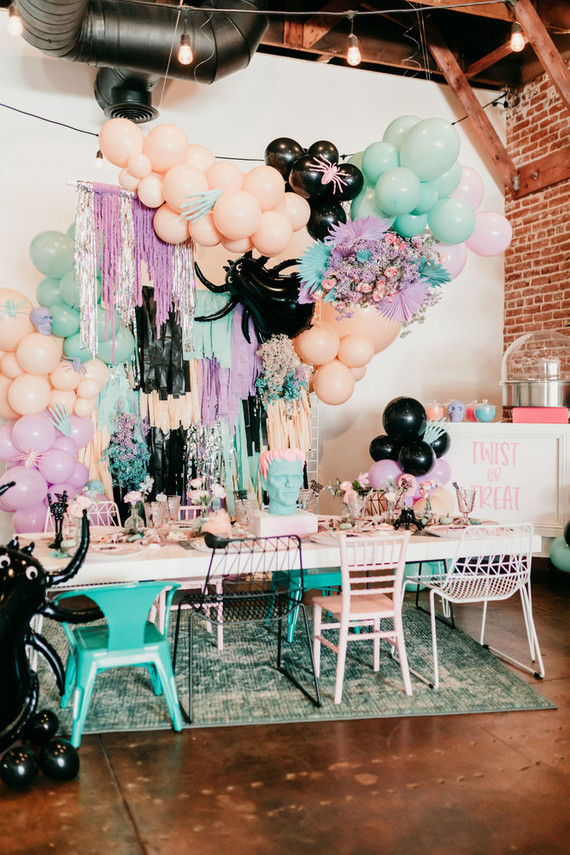 Pastel Halloween decor Wedding & Party Ideas 100 Layer Cake