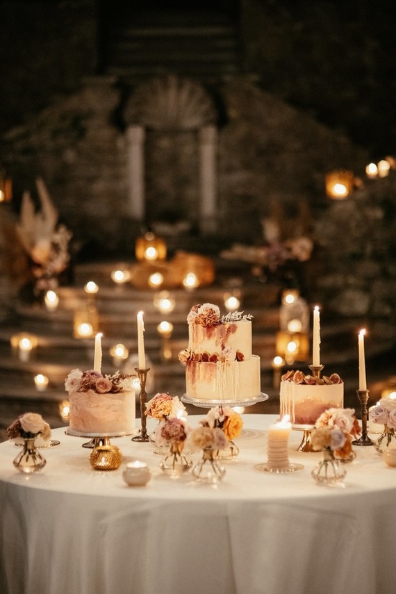 candlelight cake display Wedding & Party Ideas 100 Layer Cake
