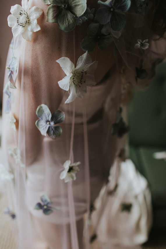 floral embellished wedding dress | Wedding & Party Ideas | 100 Layer Cake