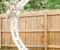 Floral hoop idea