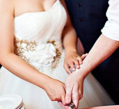 Customized Oleg Cassini Tulle Ballgown