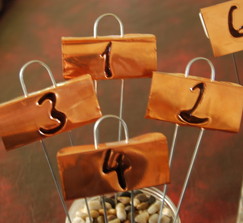 Copper Table Numbers
