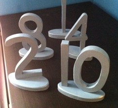 Table Numbers