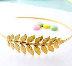 Grecian Goddess 22K GP Headband