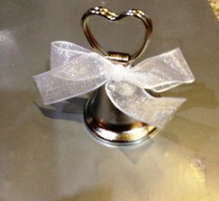3-in-1 Bell Placecard Holder (Set of 40)