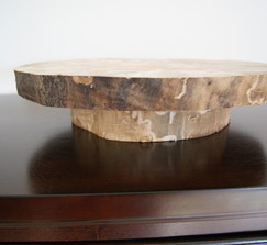 Real Weddings and Wedding Inspiration Ideas | Tree Trunk Cake Stand