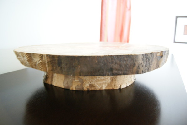 Real Weddings and Wedding Inspiration Ideas | Tree Trunk Cake Stand
