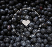 Blueberry Jam Favors